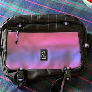 Unusual Chrome messenger bag